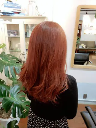 セミロング カラー 【透明感ツヤカラー】 三浦寛之のヘアスタイル