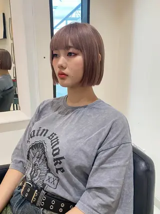 ショート カラー mai / linoah˚✧のヘアスタイル