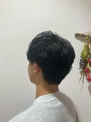パーマ メンズ 🫧高鹿汰一髪質改善 /白髪ぼかし🫧のヘアスタイル