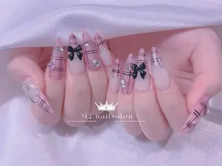 ネイル 長さだし専門店 M2　rikaのネイルデザイン