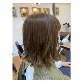 カラー Lagom なかだのヘアスタイル