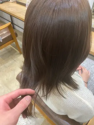 ミディアム 野田 尚Jr.スタイリストのヘアスタイル