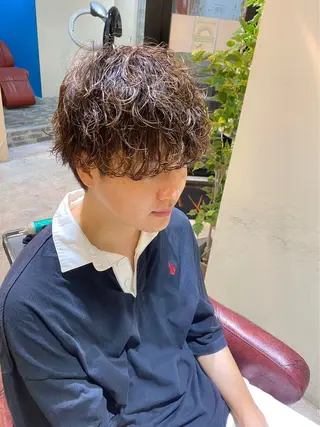 パーマ メンズ メンズモデル募集中✨ 永野大樹のヘアスタイル