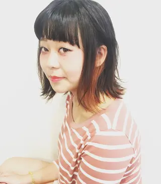 ショート ミディアム セミロング ロング カラー パーマ ヘアアレンジ メンズ 岡田 杏のエステ・リラクイメージ