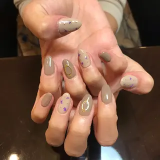 ネイル Nagashima    Kのネイルデザイン