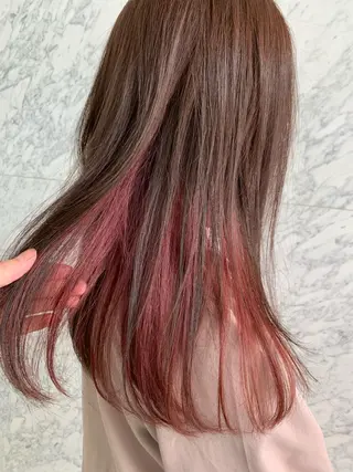 カラー なかの たくみのヘアスタイル