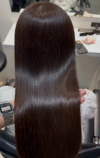 ロング カラー 梅田/ベージュカラー /ブリーチカラーのヘアスタイル