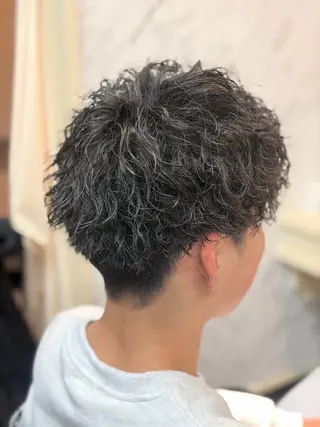 パーマ メンズ メンズ特化/パーマ/ フェードWATARUのヘアスタイル