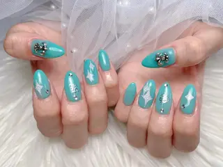 ネイル lucky nail 歌舞伎町のネイルデザイン