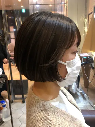 ショート 美髪矯正/渡辺 りんのヘアスタイル