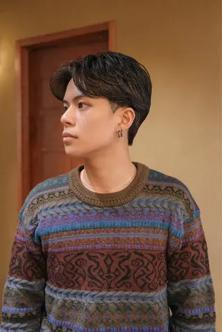 パーマ メンズ メンズ似合わせ タチカワユウキのヘアスタイル