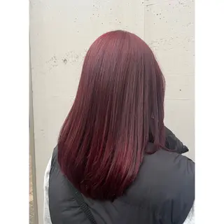 ロング カラー 海老原 若菜のヘアスタイル