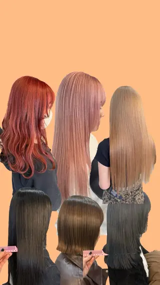 カラー noa / 郡山ボブ ×透明感カラーのヘアスタイル