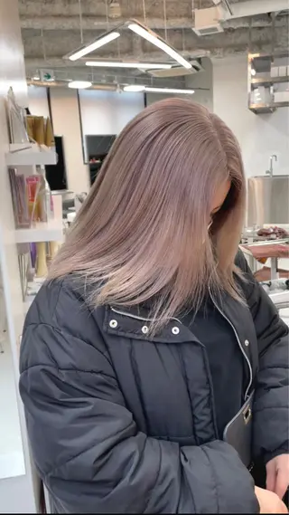 ミディアム カラー 💞ツヤ髪カラー💞 KAHOのヘアスタイル