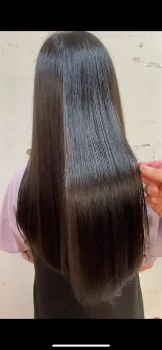 セミロング カラー 🇰🇷韓国ボブ/ 縮毛矯正🇰🇷愛誠のヘアスタイル