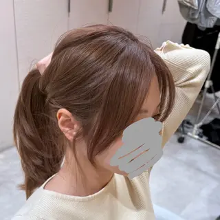 ロング カラー ショート・ボブ/ 透明感カラー/めいのヘアスタイル