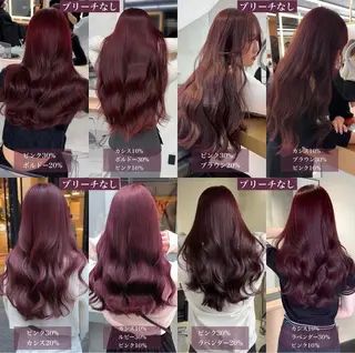 カラー ナチュラルウルフ 九嶋優斗のヘアスタイル