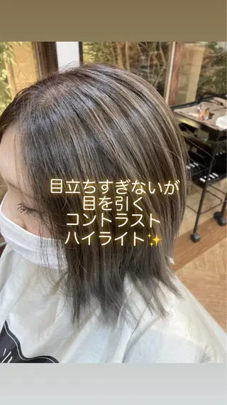ミディアム WEST✂︎AKI HIRO✂︎大和高田のヘアスタイル