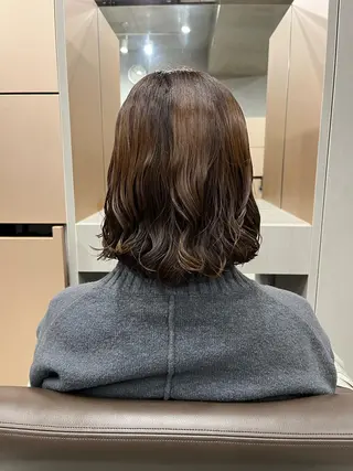 ショート パーマ ロングパーマ木村 ボブパーマのヘアスタイル