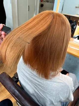 ミディアム カラー 🫧ハイトーン/ ブリーチ🫧白石航汰のヘアスタイル