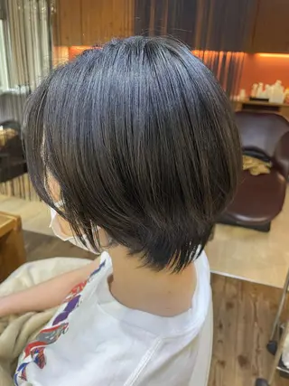 ショート 山木 裕子のヘアスタイル