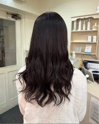 ロング カラー いもの こはるのヘアスタイル