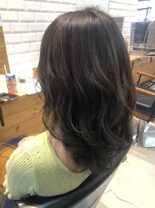 ミディアム カラー MATSU 🌟韓国🇰🇷のヘアスタイル