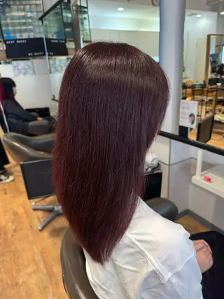 セミロング カラー hip's eyes 渡辺舜のヘアスタイル