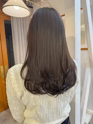 ロング 透明感/縮毛/ボブ CHIHIROのヘアスタイル