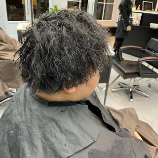 ショート パーマ 🫧艶髪/ブリーチ 🐳honami🫧のヘアスタイル