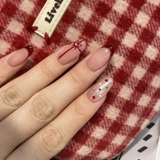 ネイル By moonネイル 🌷ワンホン/韓国風のネイルデザイン