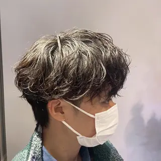パーマ メンズ メンズ縮毛矯正 ♠️店長下平隼人のヘアスタイル