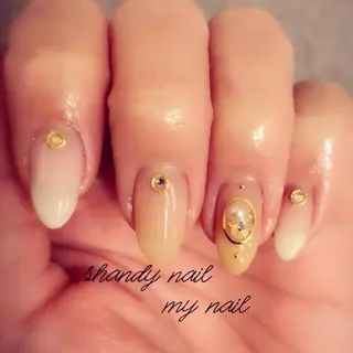 ロング shandy nailのネイルデザイン