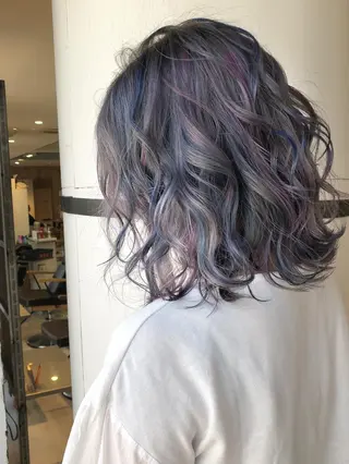 ミディアム カラー welring hair salonのヘアスタイル