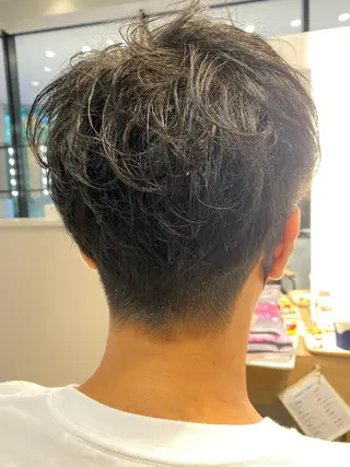 ショート メンズ unopulir 景山　凌のヘアスタイル