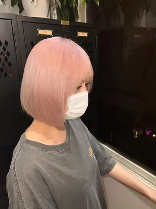 カラー ハイトーン職人 ♡中島凱人のヘアスタイル