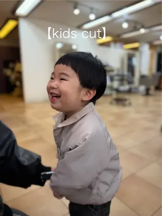 キッズ 🌐髪質改善🌐縮毛 /HAYATOのヘアスタイル