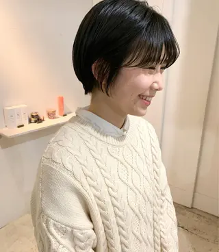 ショート ダブルカラー/透明感 💈JUNYA💈のヘアスタイル