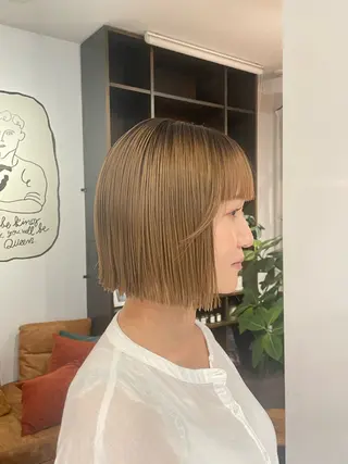 ショート 西野 優夏のヘアスタイル