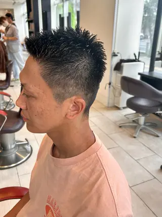 ショート メンズ ri kuのヘアスタイル