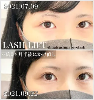 マツエク・マツパ matsuhashi shinaのマツエク・マツパデザイン