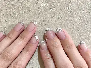 ネイル ki🍒🍒 ki ツルツルネイルのネイルデザイン