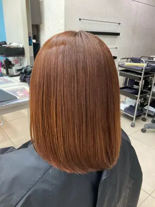 ミディアム カラー 🫧ダメージレス🫧 松下のヘアスタイル