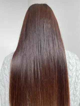 セミロング カラー ヘアアレンジ 寺西 恵🪡🤍のヘアスタイル