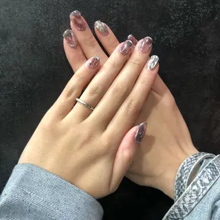 カラー ネイル マツエク・マツパ チャンモリパーマ/韓 国/Minami🦋のヘアスタイル