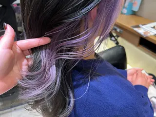 セミロング 🫧韓国ヘア 透明感 カラー🫧福田 楓のヘアスタイル