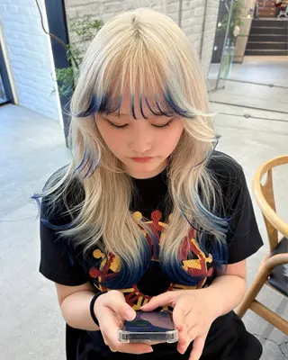 ミディアム MAEDA 西金沢美容室のヘアスタイル