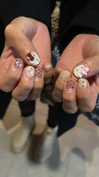 ネイル mano Hanaのネイルデザイン
