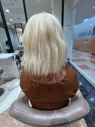 ミディアム カラー 💍美髪矯正💍 髪質改善・店長 伊藤のヘアスタイル