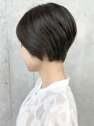 ショート ボブ/ゆるふわ ボブパーマ/とういのヘアスタイル